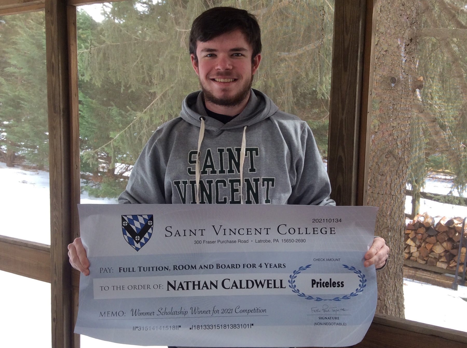 Nathan Caldwell_Wimmer Scholarship